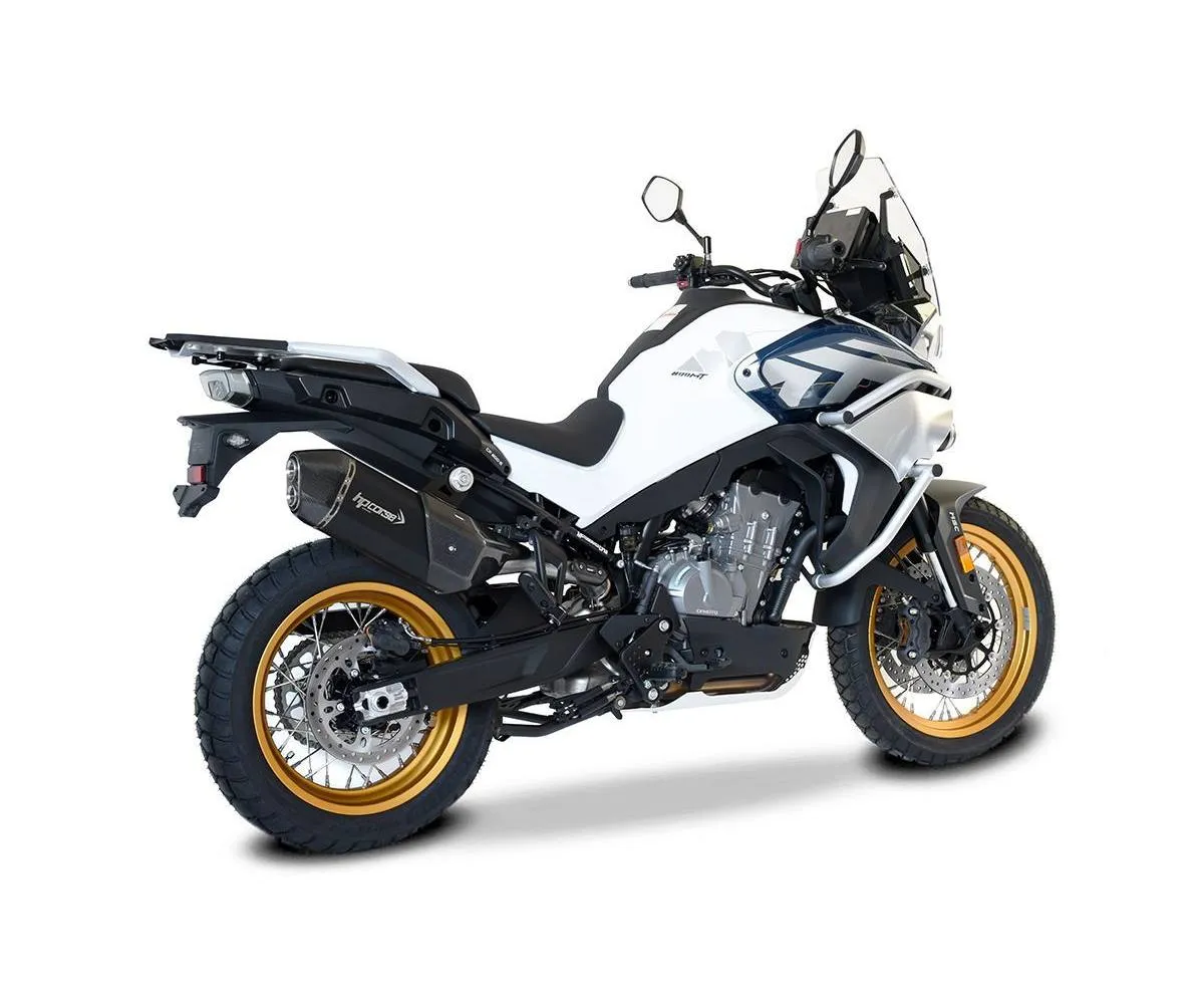 Terminale Di Scarico Hp Corse Sps Carbon Short Black Per Cf Moto 800 Mt Sport 2023 > 2024-CF800SPSSC-AB-416919