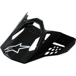 ALPINESTARS 8981019-1180-OS VISOR S-M 10/S-M8 BK GLS