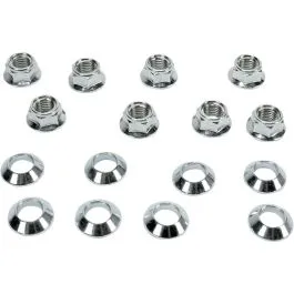 MOOSE RACING 0223-0044M ATV LUG NUTS LOCKING 8PK