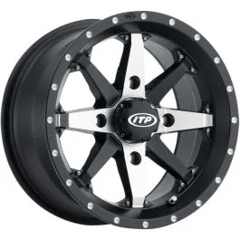 ITP 1522307727B WHEEL CYCLONE 15X7 BOLT PATTERN 4/110 OFFSET 5+2