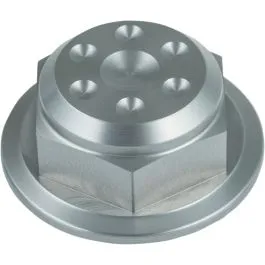 JOKER MACHINE 30-012-5 NUT STEERING STEM ANODIZED CLEAR