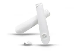 UFO HU04305#040 FORK COVERS TC85 18- WH