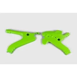 UFO KA02738#026 FRAME GUARD FOR KAWASAKI GREEN