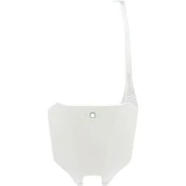 UFO HO05607#041 FRONT NUMBER PLATE CRF 450 WHITE