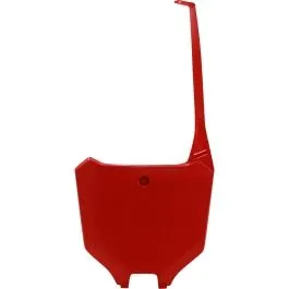 UFO HO05607#070 FRONT NUMBER PLATE CRF 450 RED