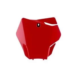 POLISPORT 8668100003 FRONT NUMBER PLATE GASGAS 21- RED