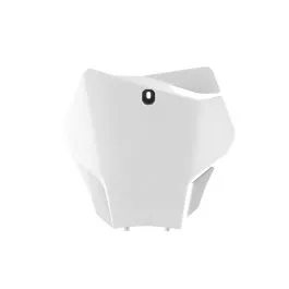 POLISPORT 8668100004 FRONT NUMBER PLATE GASGAS 21- WHITE