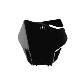 POLISPORT 8668100005 FRONT NUMBER PLATE GASGAS 21- BLACK