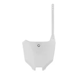POLISPORT 8670700002 FRONT NUMBER PLATE CRF450 21- WHITE