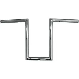 LA CHOPPERS LA-7380-12 1' NARROW Z-BARS 12' RISE CHROME UNIVERSAL