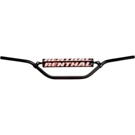 RENTHAL 809-01-BK-01-185 HANDLEBAR 7/8 RC809 HI BK