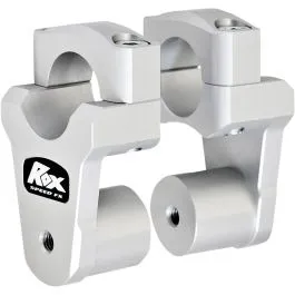 ROX SPEED FX 1R-P13R-2125 RISER ALUMINUM SILVER