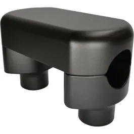 LA CHOPPERS LA-7446-01M 31 8 MM 1 1/4') HANDLEBAR RISER / 38 1 MM 1 5') RISE / BLACK-FLAT /