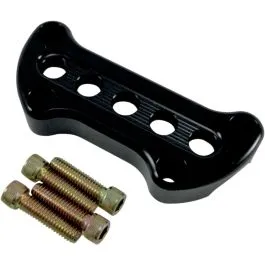 JOKER MACHINE 03-852B HANDLEBAR CLAMP OEM-STYLE 1' ALUMINUM BLACK