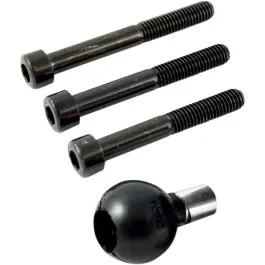 RAM MOUNT RAM-B-367 MOTORCYCLE HANDLEBAR CLAMP BASE 8MM WITH 1' BALL