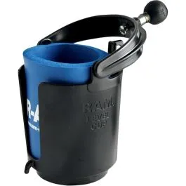 RAM MOUNT RAM-B-132BU SELF-LEVELING CUP HOLDER 1' BALL