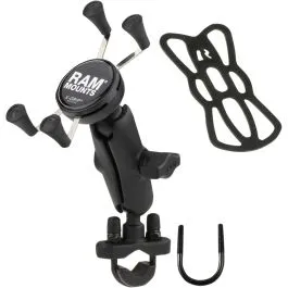 RAM MOUNT RAM-B-149Z-UN7 X-GRIP DEVICE HOLDER HANDLEBAR MOUNT ALUMINUM STEEL BLACK