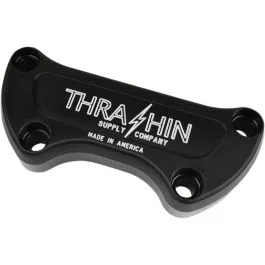 THRASHIN SUPPLY CO. TSC-2800-4 HANDLEBAR CLAMPS MACHINE-CUT/BLACK ANODIZED