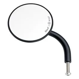 BILTWELL 6503-100-131 MIRROR SH ROUND HD BK