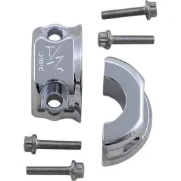 THRASHIN SUPPLY CO. TSC-2705-3 CHROME CLUTCH/BRAKE PERCH CLAMP