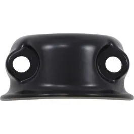 DRAG SPECIALTIES H07-0805MB-4 BLACK HALF CLAMP FOR '15 - '20 FL/X