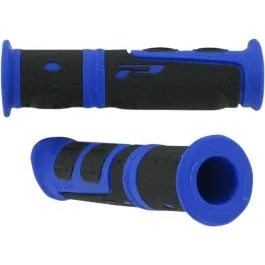 PRO GRIP PA096422BL02 GRIPS DOUBLE DENSITY ATV 964 CLOSED END BLACK/BLUE