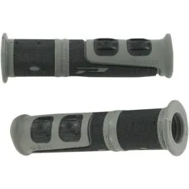 PRO GRIP PA096422GR02 GRIPS DOUBLE DENSITY ATV 964 CLOSED END BLACK/GRAY