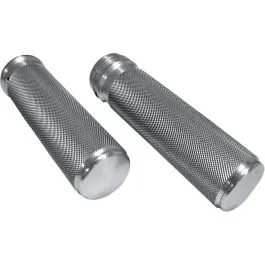 JOKER MACHINE 03-89CL GRIPS HAND DIAMOND KNURLED ETC ALUMINUM CLEAR