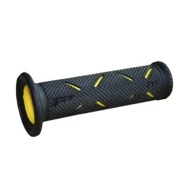 PRO GRIP PA071700GI02 GRIPS DOUBLE DENSITY ROAD 717 OPEN END BLACK/YELLOW
