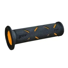 PRO GRIP PA071700AC02 GRIPS DOUBLE DENSITY ROAD 717 OPEN END BLACK/ORANGE
