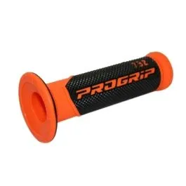 PRO GRIP PA073200AR02 GRIPS DOUBLE DENSITY ROAD 732 CLOSED END BLACK/FLUO ORANGE