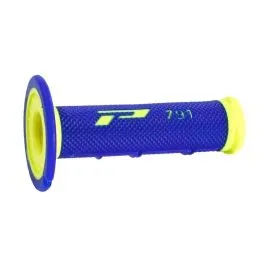 PRO GRIP PA079100GIBL GRIPS DOUBLE DENSITY OFFROAD 791 CLOSED END FLUO YELLOW/BLUE