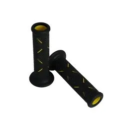 PRO GRIP PA0717OEGI02 GRIPS DOUBLE DENSITY ROAD 717 OPEN END BLACK/YELLOW