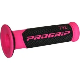PRO GRIP PA0732OEFX02 GRIP ROAD 732 OPEN END BLACK/FLUO PINK