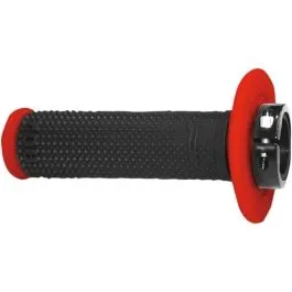 PRO GRIP PA070800RO02 708 OFFROAD SINGLE DENSITY LOCK ON GRIPS RED/BLACK
