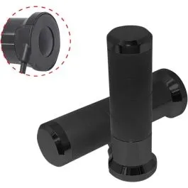 KOSO AX065KHO HEATED GRIP TITAN BK 7/8