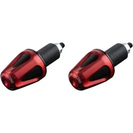 DRIVEN RACING DXB-RD D-AXIS BAR END WEIGHTS / ALU / RED-BLACK