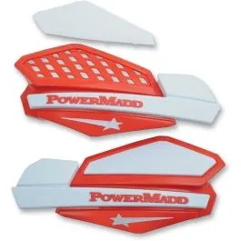 POWERMADD 34222 GUARD STAR SERIES 22 MM 7/8') RED | WHITE