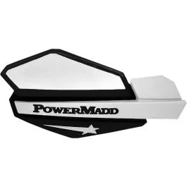 POWERMADD 34228 BLACK/WHITE HANDGUARDS