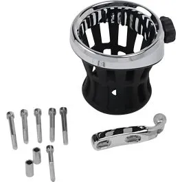 CIRO 50410 DRINK HOLDER WITH PERCH MOUNT CHROME