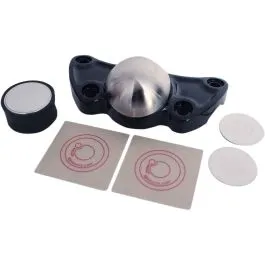 KLOCK WERKS KW05-01-0384-B DEVICE MOUNT IOMOUNTS CENTER RAISER HARLEY BLACK