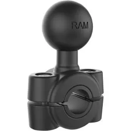 RAM MOUNT RAMB408-37-62U MOUNT BASE TORQUE HANDLEBAR ALUMINUM BLACK