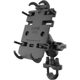 RAM MOUNT RAM-B-149ZA-PD3 QUICK GRIP PHONE MOUNT WITH U-BOLT BASE