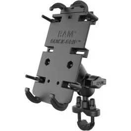 RAM MOUNT RAM-B-149ZA-PD4 XL QUICK GRIP PHONE MOUNT WITH U-BOLT BASE
