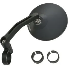 DAYTONA 89428 D-MIRROR-3 ROUND BAREND ALU BK