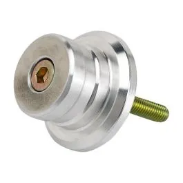 JOKER MACHINE 09-300-5 MIRROR MOUNTS BAR END RAW ALUMINUM