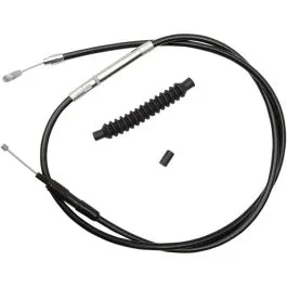LA CHOPPERS LA-8110C13B CLUTCH CABLE BLACK VINYL FOR 12'-14' APE HANGERS