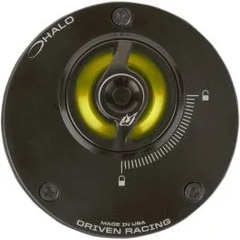 DRIVEN RACING DHFC-GD GAS TANK CAP / ALUMINUM / GOLD-ANODIZED