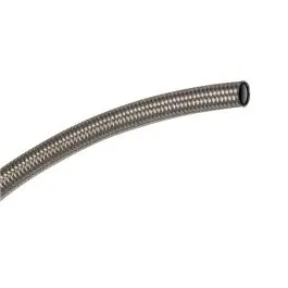 GOODRIDGE 600-06-4 FUEL/OIL HOSE AN-06 TEFLON/STAINLESS-STEEL SILVER INNER-Ø: 0,323'(8,2MM) 4M