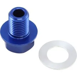 KOSO BG241215 ADAPTER OIL TEMPERATURE BLUE